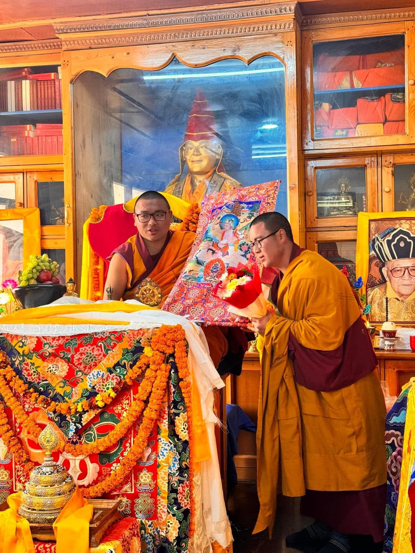 H.E. DECHEN DORJEE RINPOCHE bậc tái sinh tôn quý từ Tổ Jonang Jetsun Yonten Gyatso.