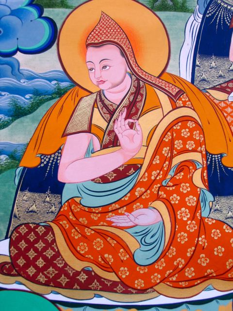 7- Sazang Mati Panchen Lodro Gyaltsen (1294-1376)