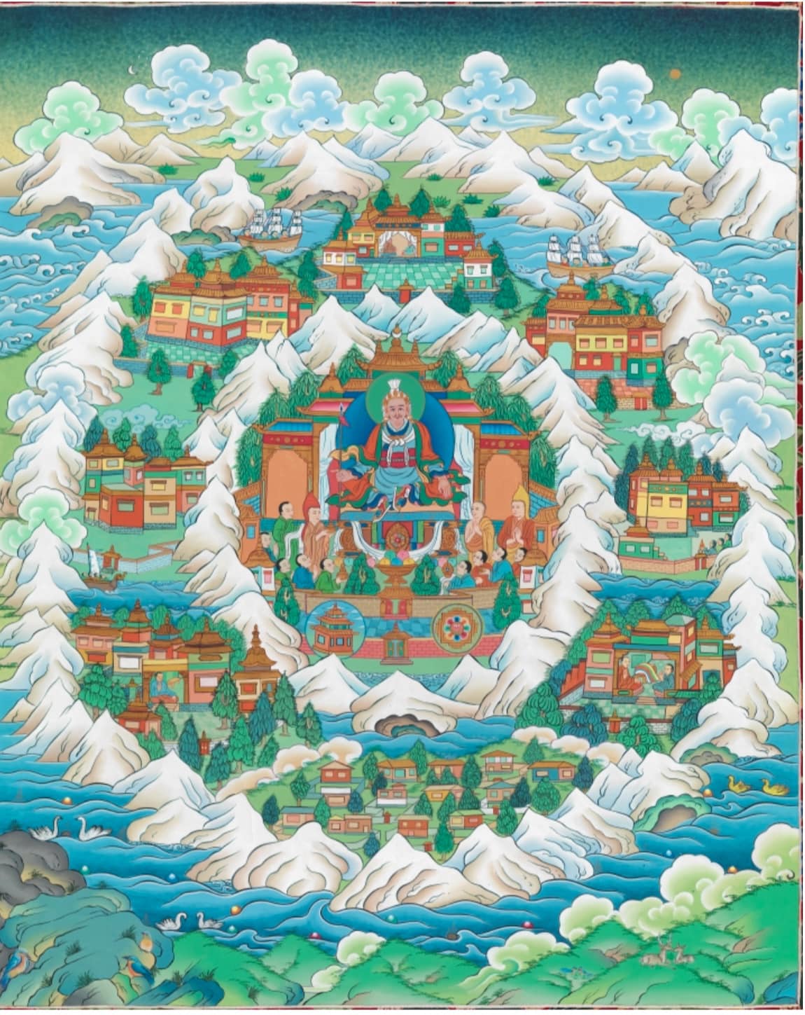 02 Vấn đáp quán đảnh Kalachakra: Tịnh độ Shambhala!